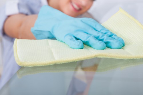 Steam carpet cleaning equipment in a Parsons Green home