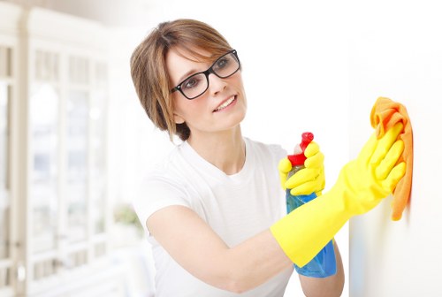 Stain removal on a carpet in Parsons Green