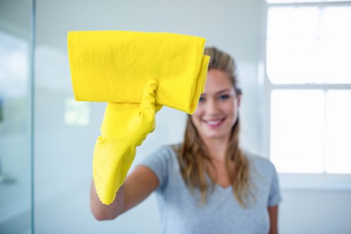 Complaint investigation and resolution steps for a cleaning service