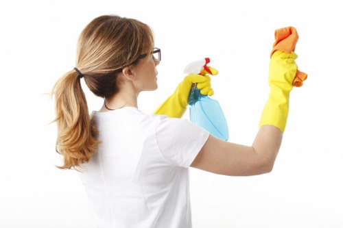 Different sofa fabric types prepared for cleaning