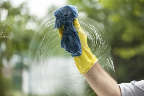 Parsons Green carpet cleaners preparing equipment for a safe cleaning job